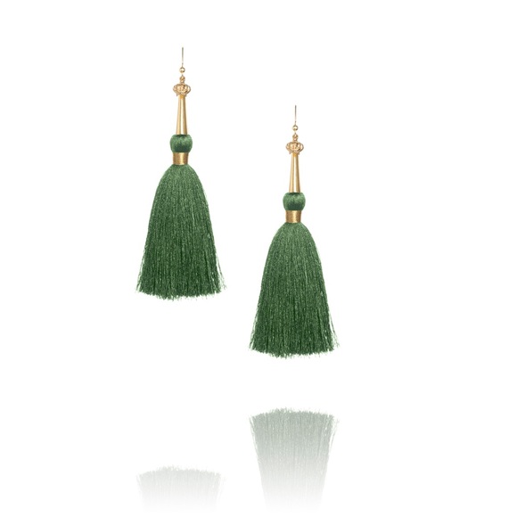 Perfect Silk Tassel Earrings - Picture 6 of 8